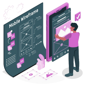 MOBILE APP DEVELOPMENT WIREFRAMING