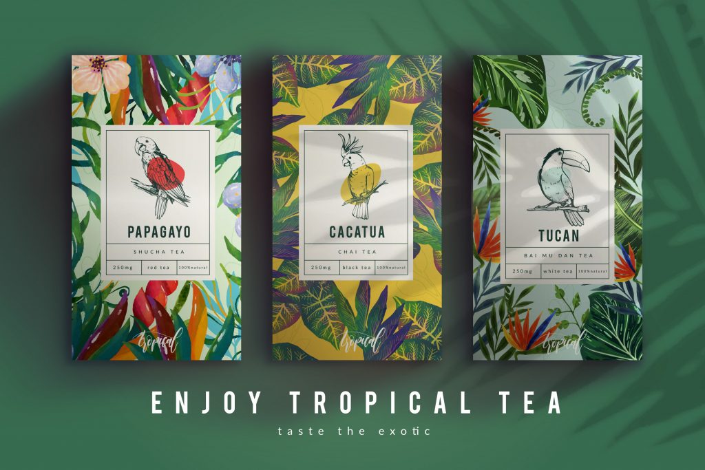 Tropical Tea Packaging
