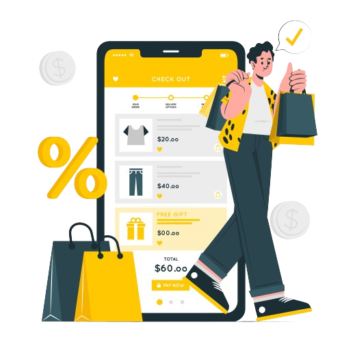 SALE ON SHOPIFY STORE UI
